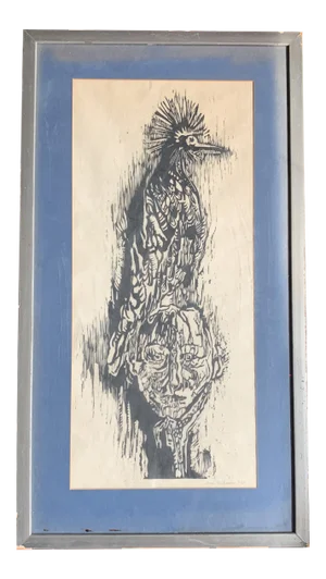 Mid-Century Signed and Numbered Lithograph
