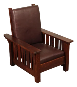 Paine Furniture Co. Antique Mission Oak Morris Chair
