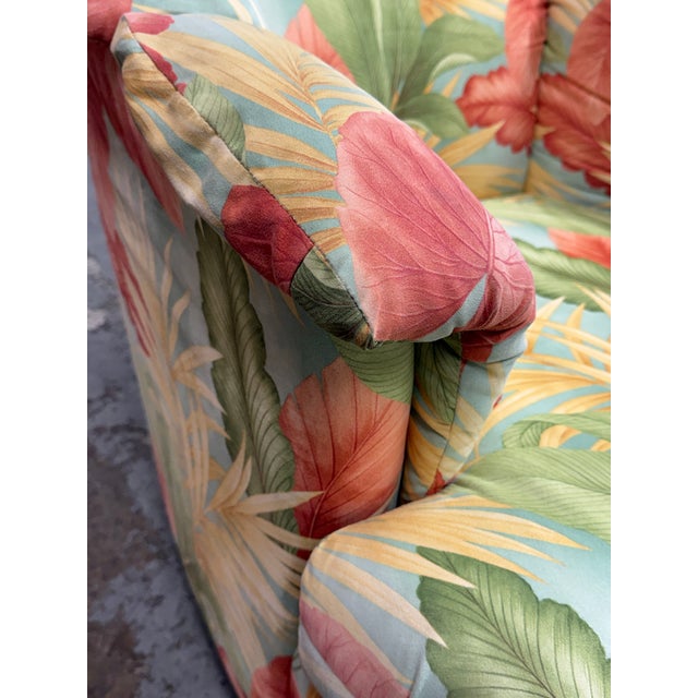 Yum Yum Tree Botanical Print Swivel Chairs, Pair For Sale - Image 10 of 14