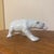 Mid-Century Modern Mid-Century Danish-Style Glazed Porcelain Walking Polar Bear Small Sculpture For Sale - Image 3 of 10
