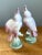 Mid-Century Modern Vintage Ceramic Cockatoo Figurines - Pair For Sale - Image 3 of 12