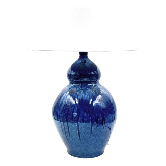 Stoneware Lamp Base from Saint Amand en Puisaye, Normandy, 1970s For Sale