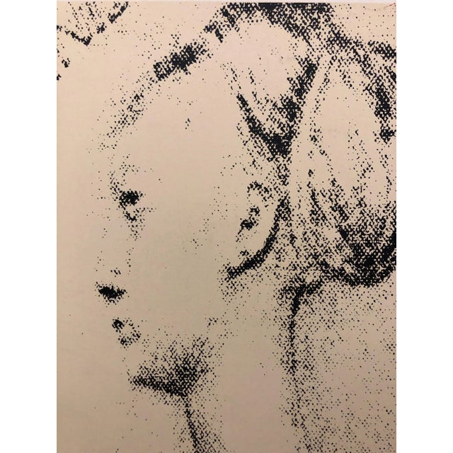 1980s 1980s Silkscreen Nyc Artist Edith Isaac-Rose For Sale - Image 5 of 7
