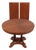 Ethan Allen Round Cherry Neoclassical Dining Room Table For Sale