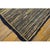 Textile 1920s Navy Stripe Medallion Antique Chinese Peking Knotted Wool Rug 2'7''x4' 8'' For Sale - Image 7 of 10
