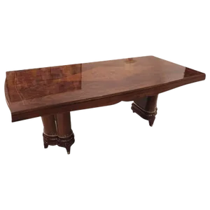 Jules Leleu Style French Art Deco Dining Table