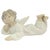 Figurative Lladro #4541 Little Angel Reclining Spanish Porcelain Cherub Figurine 5.5" For Sale - Image 3 of 12