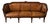 Vintage Leather Sofa – Carved Wood Frame (French / Antique Style) For Sale
