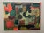 Mid-Century Modern Large Abstract Acrylic Painting by Marjorie Schlossman, Signed, 48” X 36” For Sale - Image 3 of 11