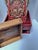 Brick Red 1900s Antique Chinese Carved, Lacquered and Gilded Book Stand or Vanity With Storage Box - For Sale - Image 8 of 8