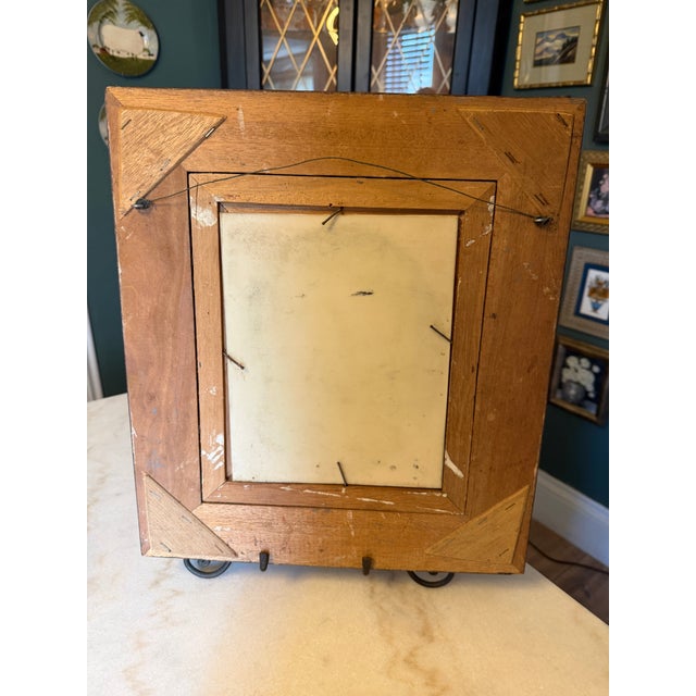The Duet Antique Porcelain Lithophane by James Sant and Francis Holl, Carved Giltwood Frame, Ca. 1860s For Sale - Image 15 of 15
