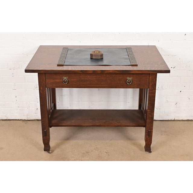 Tiffany Studios New York Zodiac Bronze Inkwell For Sale - Image 11 of 12