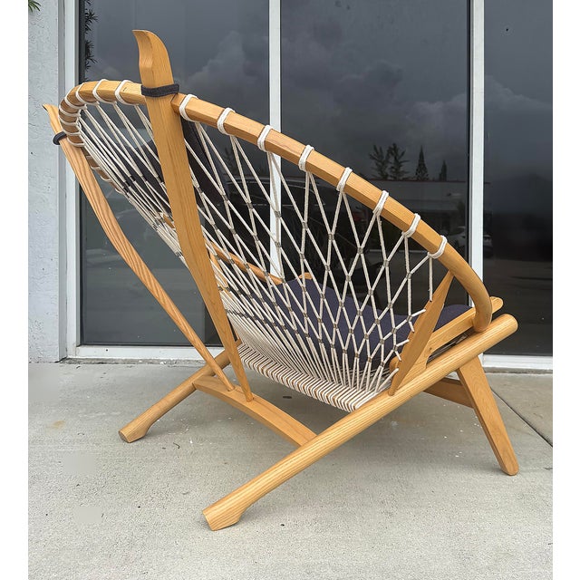 Hans Wegner Modern Pp130 Teak Circle Chair, Hans J. Wagner, Pp Møbler For Sale - Image 4 of 11