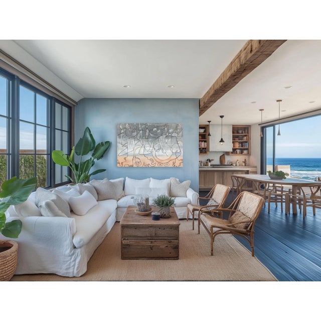 Cocky Humble - Abstract Organic Shape Original Artwork by Rue Bootay For Sale - Image 9 of 10