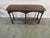 Wood Henredon Solid Oak Barley Twist Leg Console Table For Sale - Image 7 of 9