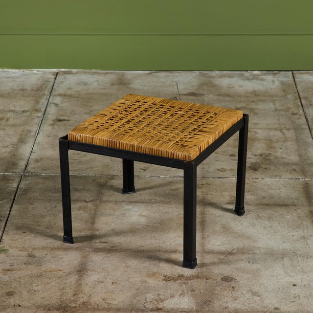 Pair of Danny Ho Fong Cane Stools For Sale In Los Angeles - Image 6 of 12