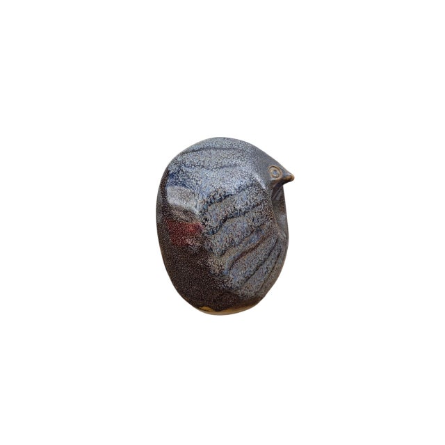 1970s Annie Maume, Sandstone Owl, 1970s, Stoneware For Sale - Image 5 of 9