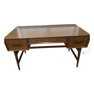 West Elm Mid-Century Modern Desk For Sale