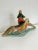 Large ceramic reproduction of pheasants, Italy, 1950s Admire the beauty and size. It is 65 cm wide ! Small signs of time,...