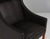 Scandinavian Wingback Chair in Teak and Leather attributed to Børge Mogensen for Fredericia For Sale - Image 5 of 9