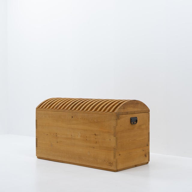 Trunk by Mario Ceroli for Poltronova, Italy, 1970s For Sale - Image 12 of 12