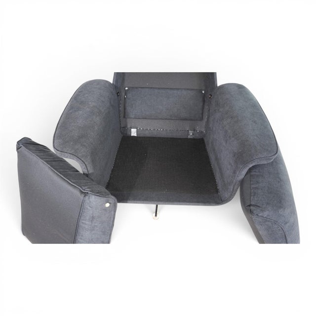 Siesta 62 Lounge Chair with Ottoman by Jacques Brule for Kaufeld, 1960s, Set of 2 For Sale - Image 11 of 18