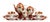 Porcelain Tête-À-Tête Royal Vienna, 19th Century, Set of 8 For Sale