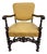 Vintage Spanish Revival Renaissance Revival Walnut Armchair For Sale