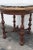 Brown Knoxville Early 1900s Marble Top Carved Side End Lamp Table For Sale - Image 8 of 13