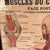 Large Framed Vintage French Muscular System Anatomy Poster For Sale - Image 4 of 6