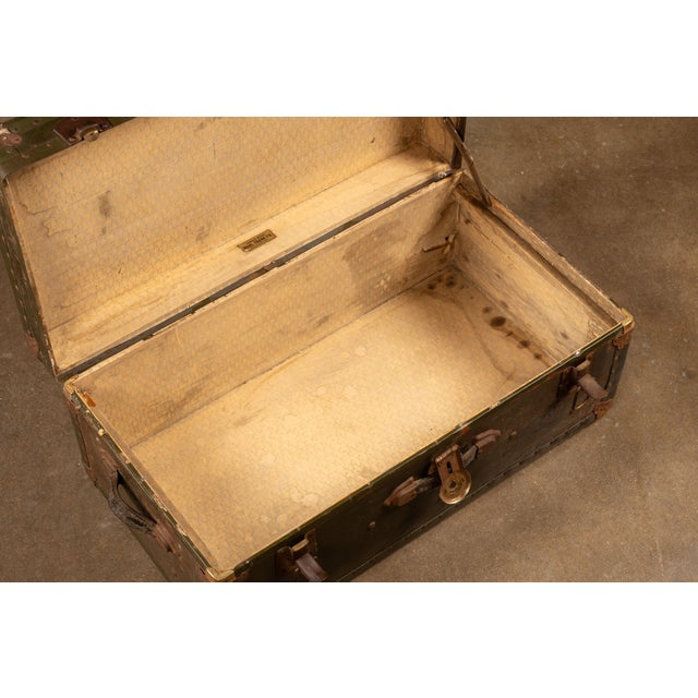 C. 1940 Steamer Trunk For Sale In Chicago - Image 6 of 11