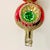 Antique German Art Deco Hollywood Regency Blown Mercury Glass Christmas Tree Topper With Indented Stars For Sale - Image 6 of 12