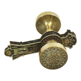 Example of Aesthetic Movement Door Knobs
