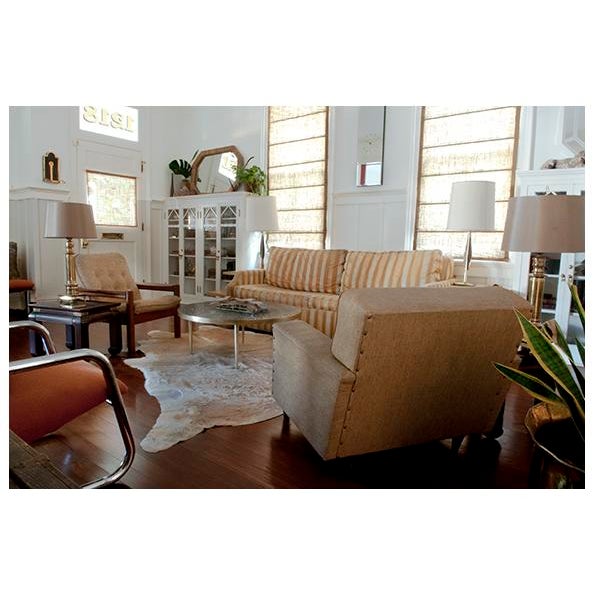 1970s Vintage Vinyl Club Chair Chairish