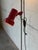 Red Metal Dual Shade Floor Lamp Mid-Century Modern 1970s For Sale - Image 10 of 11