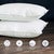 Traditional Hotel Luxe Soft White Goose Down Pillow with Cotton Shell, Queen For Sale - Image 3 of 8