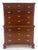 Bracket Feet Solid Mahogany Brass Pull Federal Style 7 Drawer High Chest Dresser For Sale - Image 12 of 18