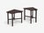 Mid-Century Modern Edward Wormley, Wedge Side Tables, Mahogany, Brass, Usa, 1955 For Sale - Image 3 of 13