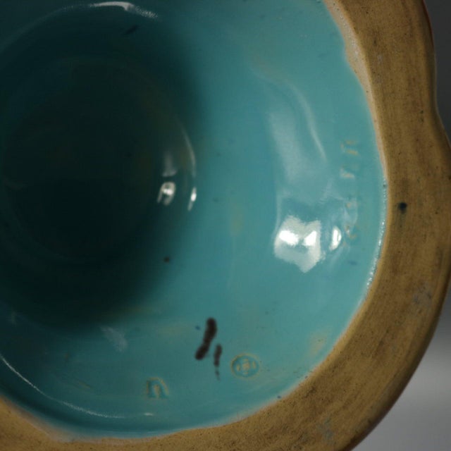 Minton Majolica Cherubs Vase For Sale - Image 11 of 15