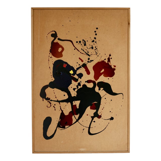 Abstract Composition, 1960s, Framed For Sale