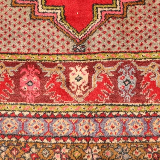 Vintage Turkish Kirsehir Rug For Sale - Image 6 of 10