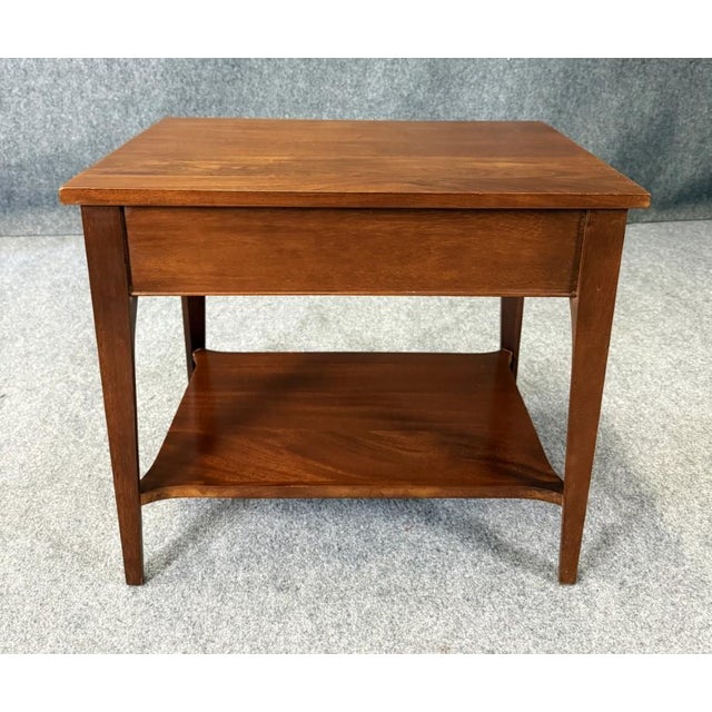 Vintage Craftique 1 Drawer End Table For Sale In Raleigh - Image 6 of 16