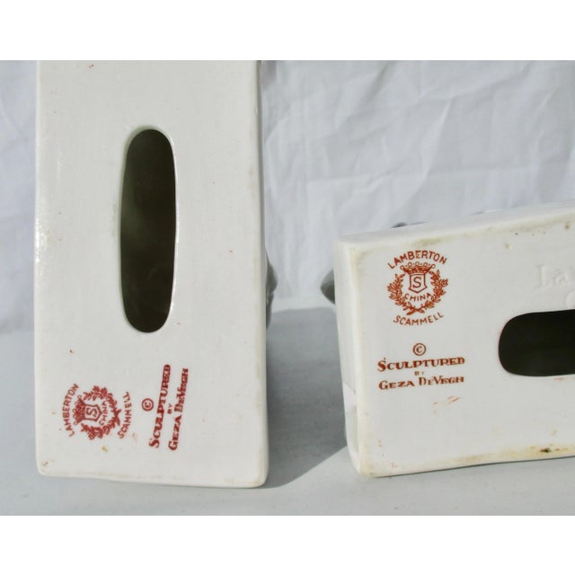 Gaza De Vega Porcelain Allegorical Figures. - a Pair of 2 For Sale In New York - Image 6 of 7