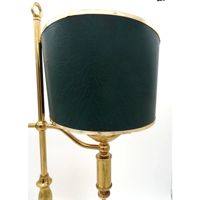 Vintage French Bouillotte Table Lamp, 1960s, in Good conditions. Designed 1960 to 1969 This piece has an attribution mark,...