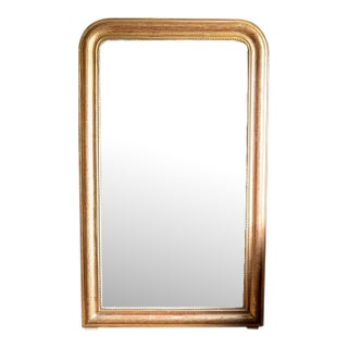Period Louis Philippe Giltwood Mirror For Sale