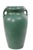 Ceramic Arts and Crafts Green Matte Glaze Pottery Vase C. 1910's For Sale - Image 7 of 11