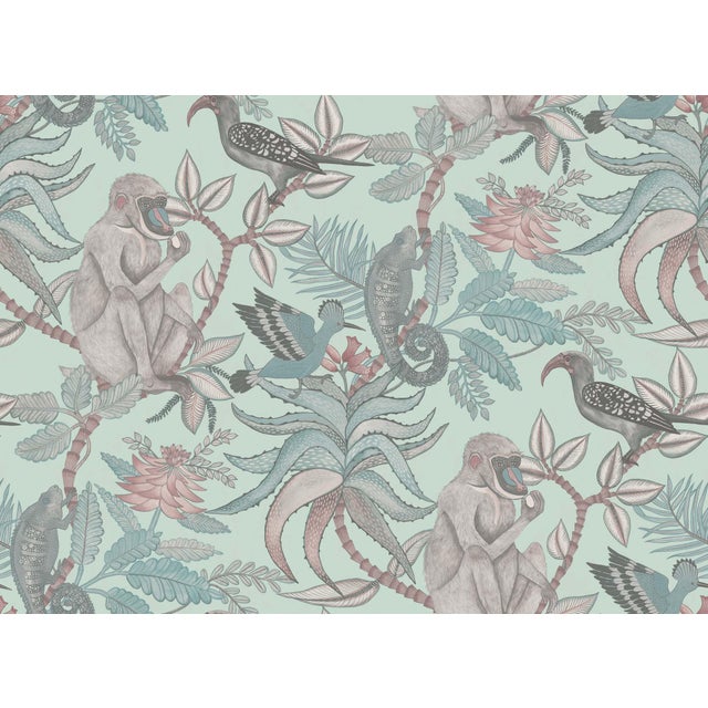 Cole & Son Savuti Classic Wallpaper Sample Chairish
