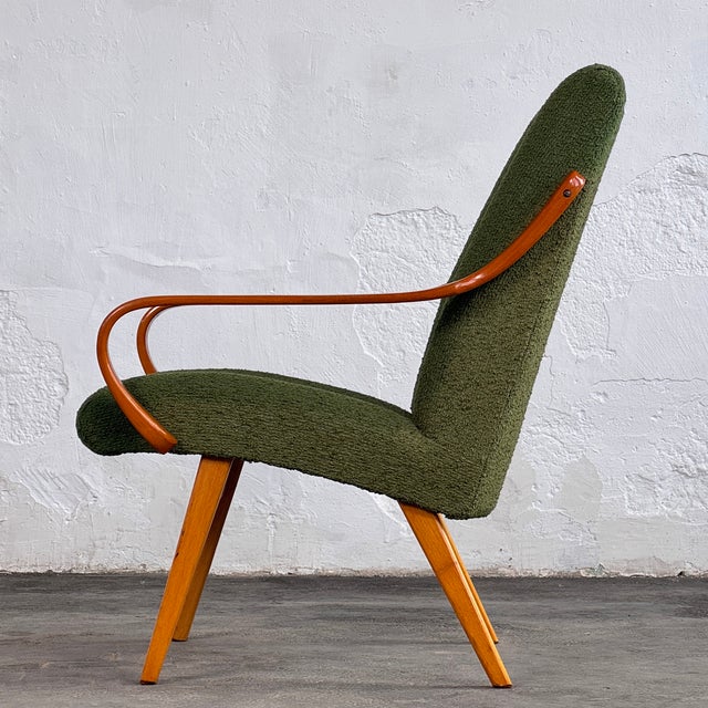 Mid-Century Modern Lounge Chairs by Jaroslav Smidek for Jitona, 1960s, Set of 2 For Sale - Image 3 of 10