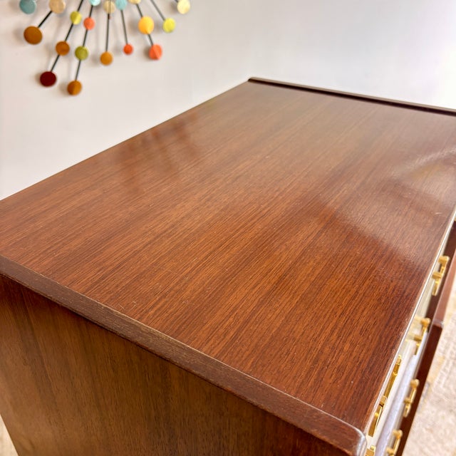 G Plan Tola Mid Century Modern Tallboy & Dresser Set For Sale - Image 9 of 11