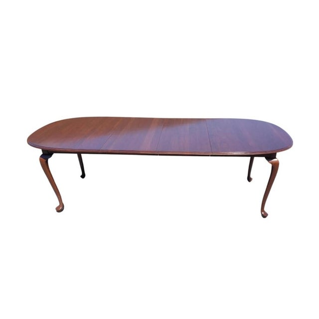 Ethan Allen Solid Cherry Extension Dining Room Table Chairish